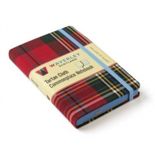 The Gresham Publishing Co. Ltd Waverley (M): Maclean of Duart Tartan Cloth Commonplace Pocket Notebook (inbunden, eng)