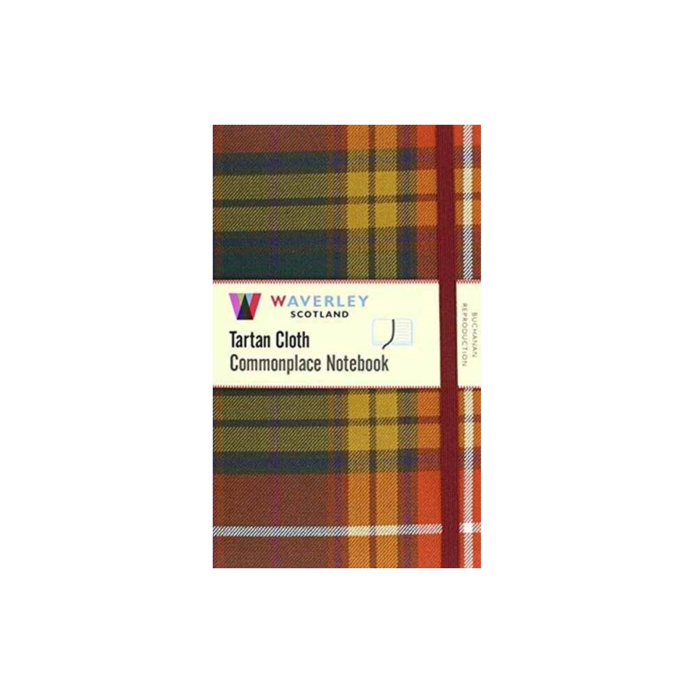 Produktbild för Waverley (L): Buchanan Reproduction Tartan Cloth Large Notebook (inbunden, eng)