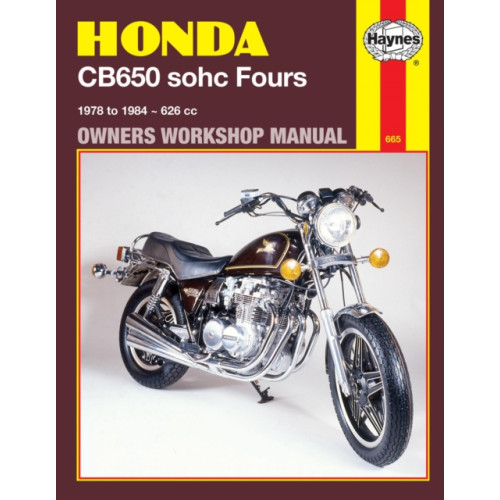 Haynes Manuals Inc Honda CB650 Sohc Fours (78 - 84) (häftad, eng)