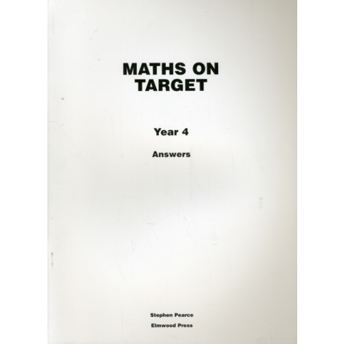 Elmwood Education Limited Maths on Target Year 4 Answers (häftad, eng)