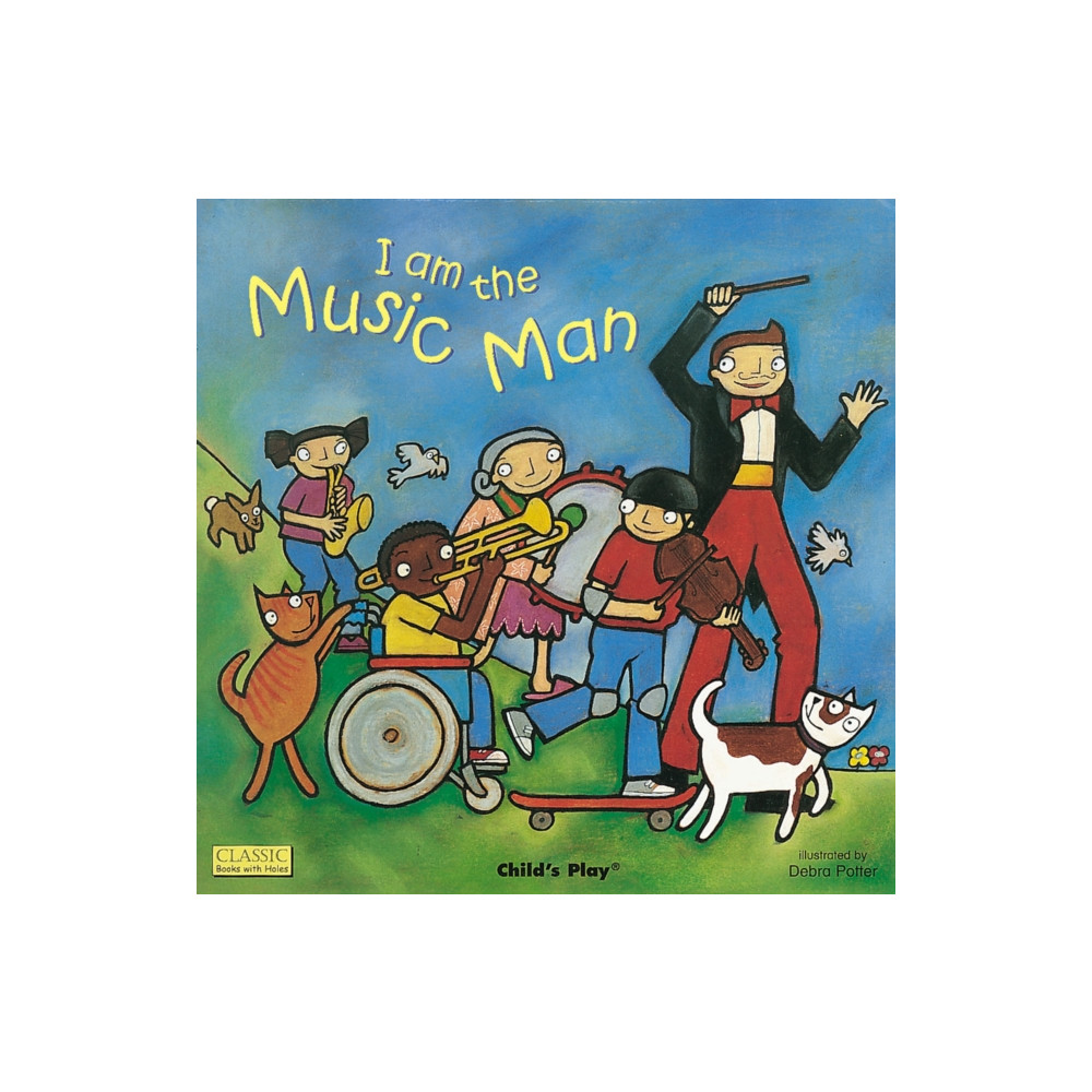 Produktbild för I am the Music Man (bok, board book, eng)