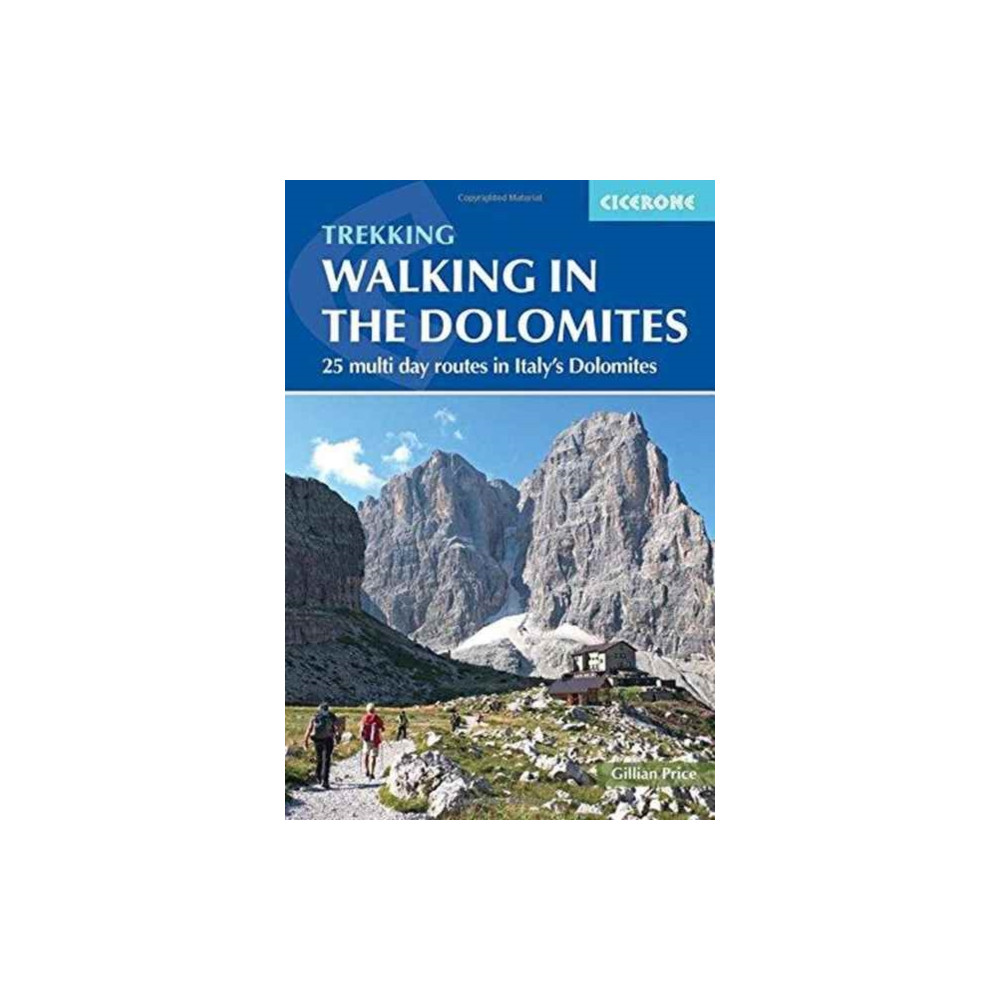Produktbild för Walking in the Dolomites (häftad, eng)