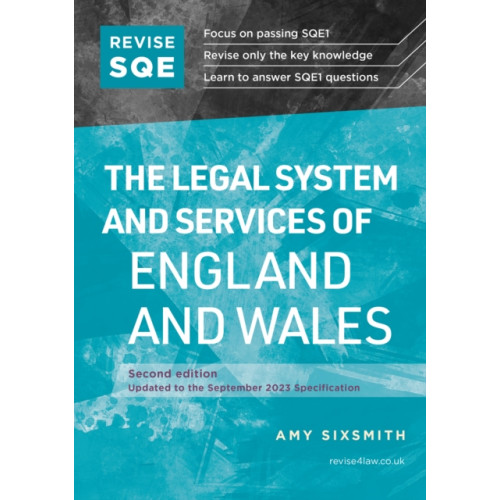 Fink Publishing Ltd Revise SQE The Legal System and Services of England and Wales (häftad, eng)