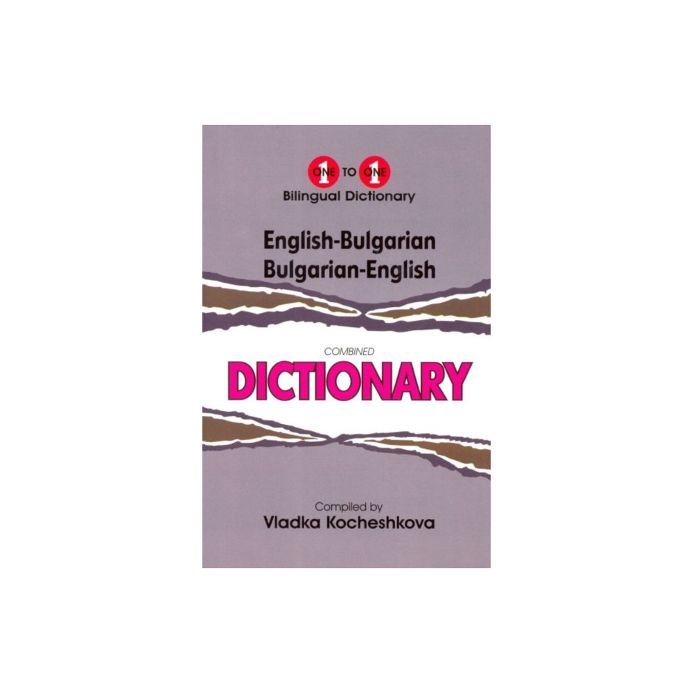 Produktbild för English-Bulgarian & Bulgarian-English One-to-One Dictionary (häftad, eng)