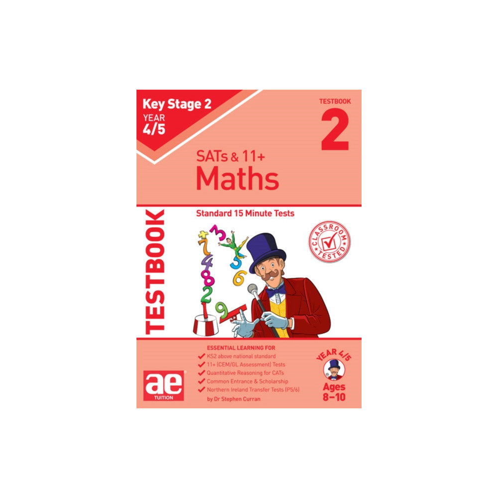 Produktbild för KS2 Maths Year 4/5 Testbook 2 (häftad, eng)