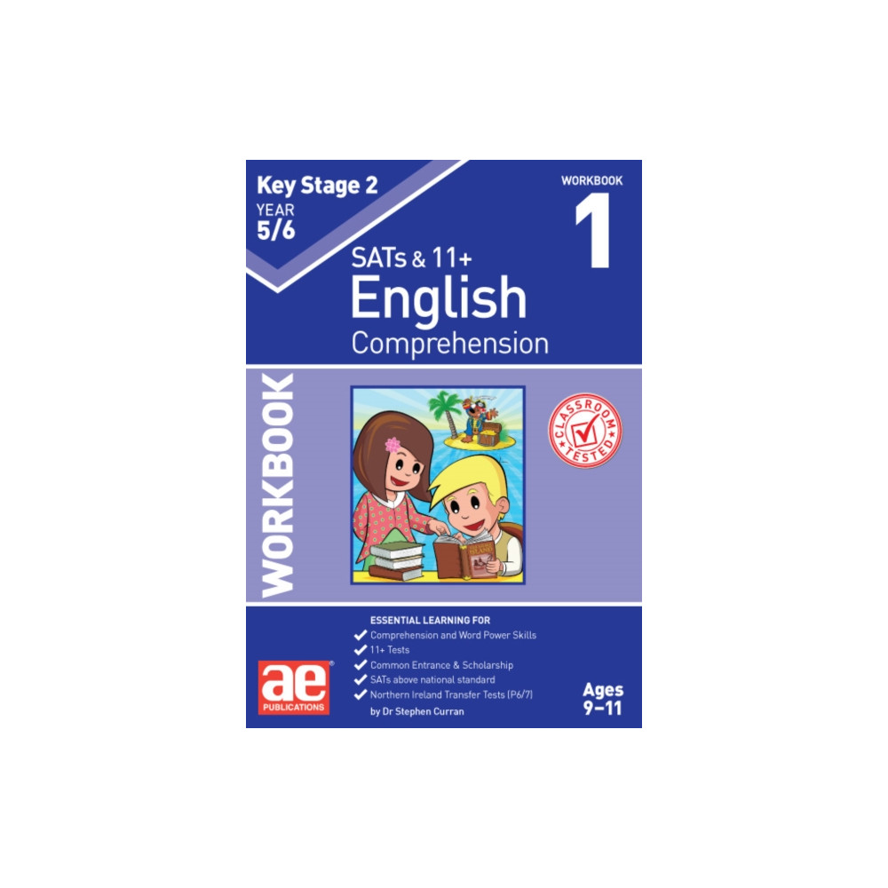 Produktbild för KS2 English Comprehension Year 5/6 Workbook 1 (häftad, eng)