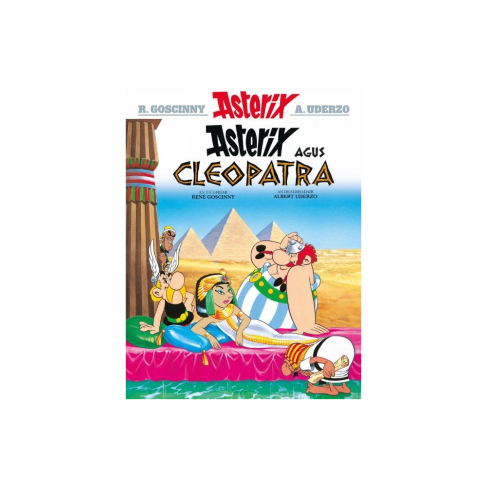 Produktbild för Asterix Agus Cleopatra (Gaelic) (häftad, gla)