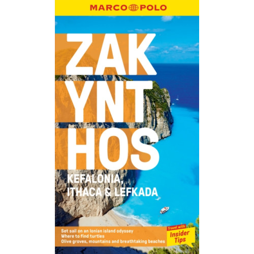 Heartwood Publishing Zakynthos and Kefalonia Marco Polo Pocket Travel Guide - with pull out map (häftad, eng)