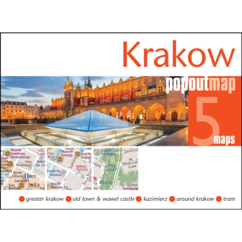 Heartwood Publishing Krakow PopOut Map