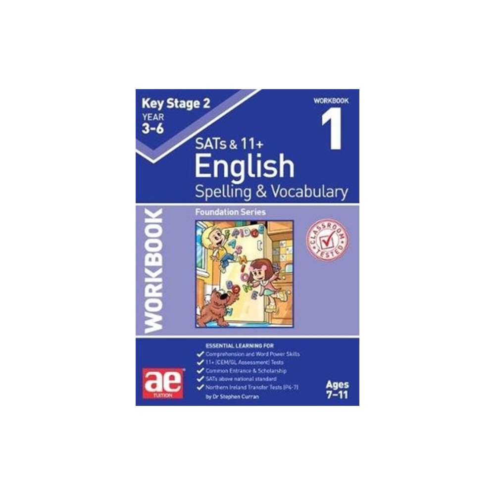 Produktbild för KS2 Spelling & Vocabulary Workbook 1 (häftad, eng)