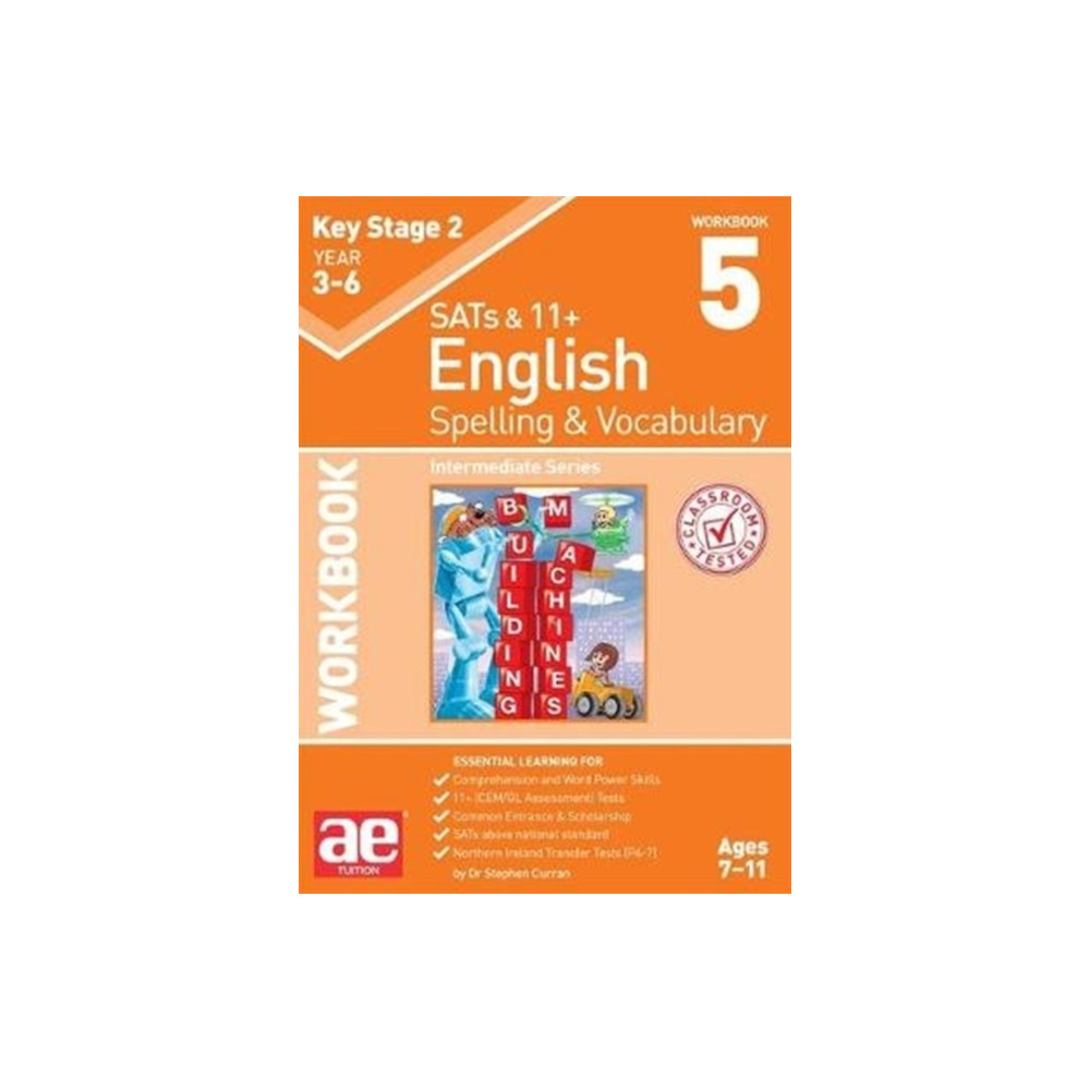 Produktbild för KS2 Spelling & Vocabulary Workbook 5 (häftad, eng)