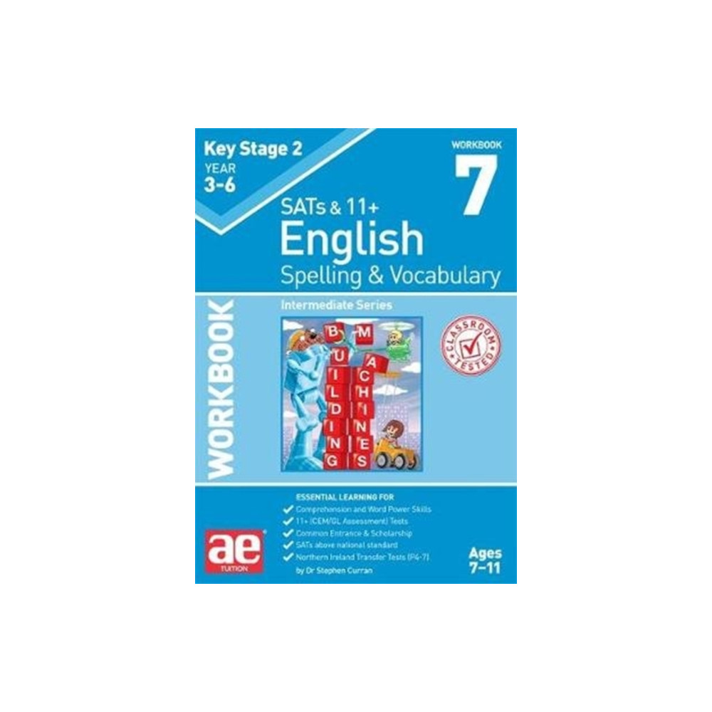 Produktbild för KS2 Spelling & Vocabulary Workbook 7 (häftad, eng)