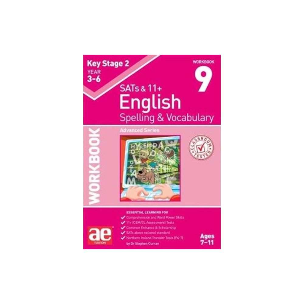Produktbild för KS2 Spelling & Vocabulary Workbook 9 (häftad, eng)