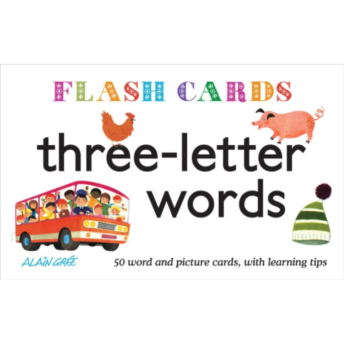 Button Books Three–Letter Words – Flash Cards (häftad, eng)