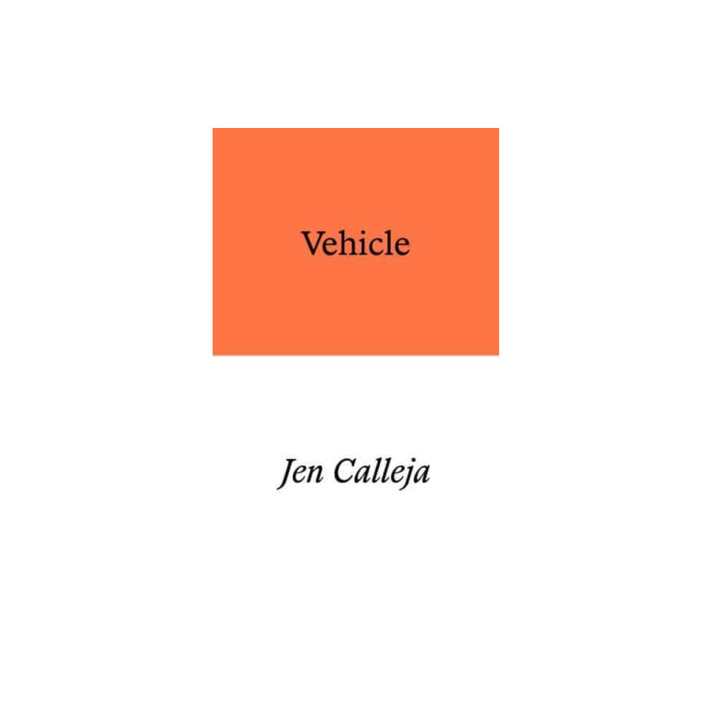 Produktbild för Vehicle (häftad, eng)