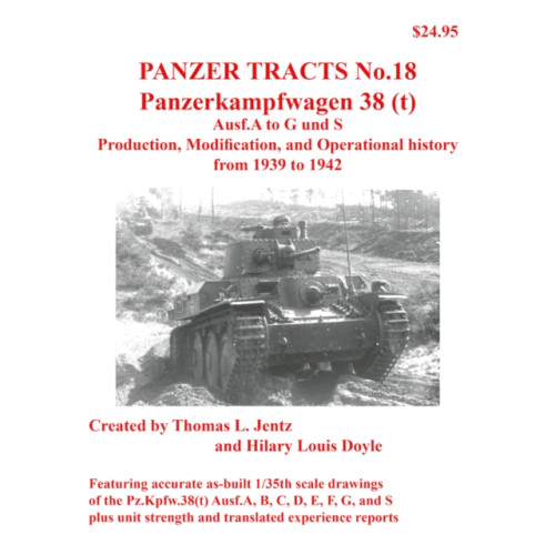 Panzerwrecks Limited Panzer Tracts No.18: Panzerkampfwagen 38(t) (häftad, eng)