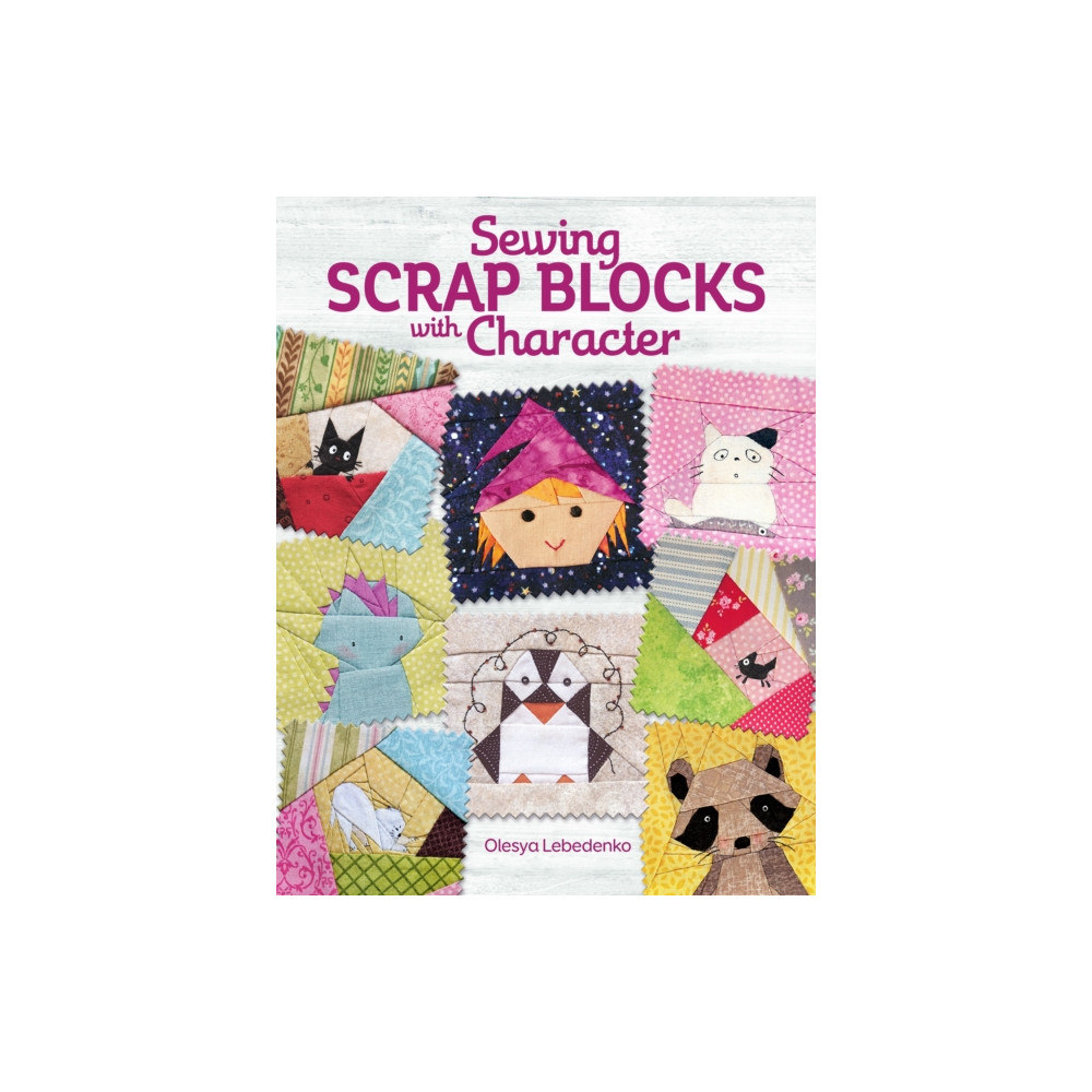 Produktbild för Sewing Scrap Blocks with Character (häftad, eng)