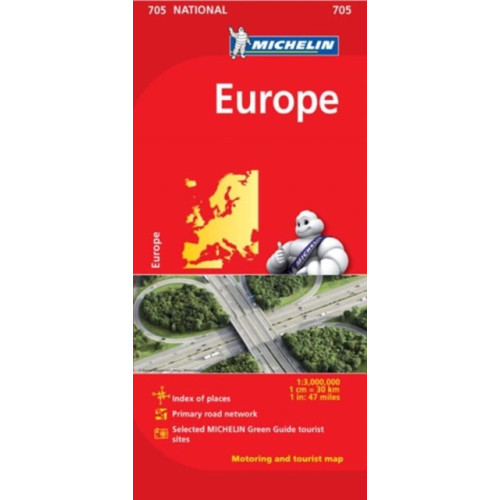 Michelin Editions Des Voyages Europe - Michelin National Map 705