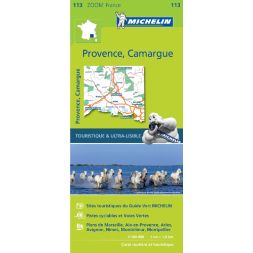 Michelin Editions Des Voyages Provence, Camargue - Zoom Map 113