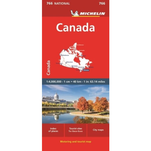 Michelin Editions Des Voyages Canada - Michelin National Map 766