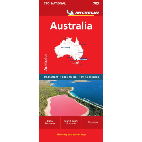 Michelin Editions Des Voyages Australia - Michelin National Map 785