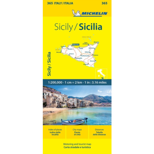 Michelin Editions Des Voyages Sicily - Michelin Local Map 365