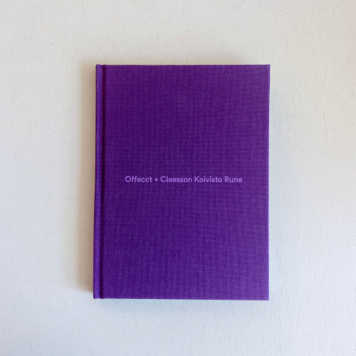 Arvinius+Orfeus Publishing Offecct + Claesson Koivisto Rune (bok, klotband)