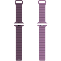 Produktbild för Armband till Apple Watch 42/44/45mm Magnetiskt Lila