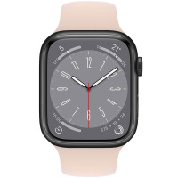 Produktbild för Armband till Apple Watch 42/44/45mm Silikon Rosa