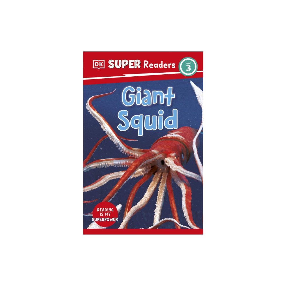 Produktbild för DK Super Readers Level 3 Giant Squid (häftad, eng)
