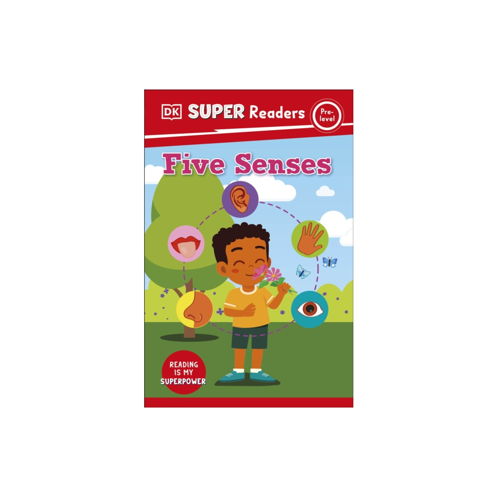 Produktbild för DK Super Readers Pre-Level Five Senses (häftad, eng)