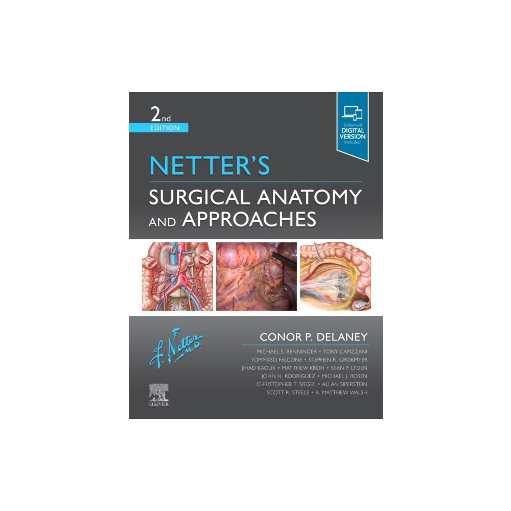 Produktbild för Netter's Surgical Anatomy and Approaches (inbunden, eng)