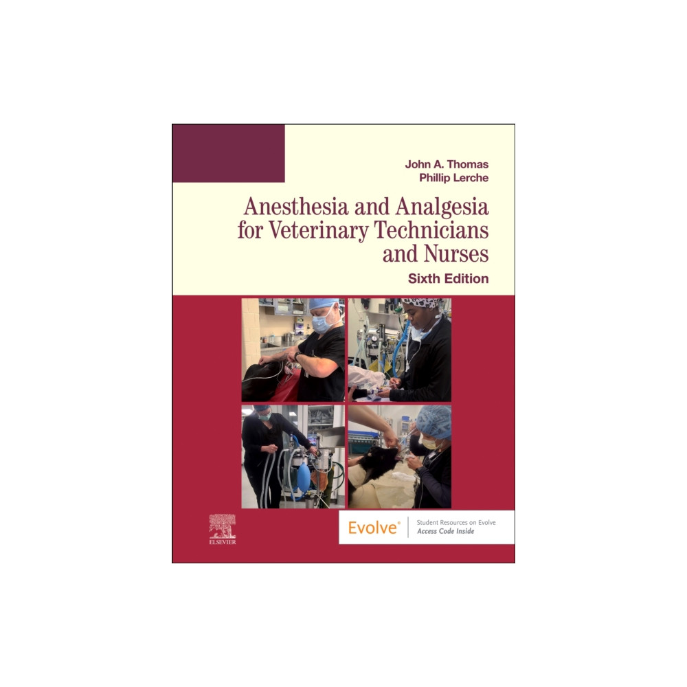 Produktbild för Anesthesia and Analgesia for Veterinary Technicians and Nurses (häftad, eng)