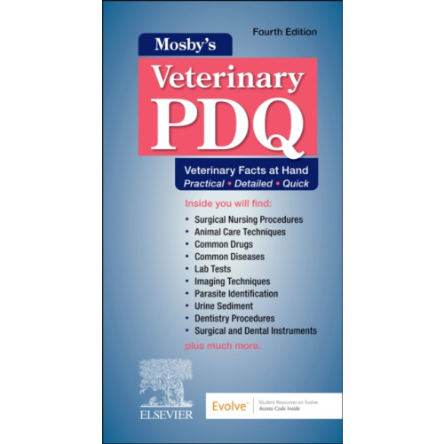 Elsevier - Health Sciences Division Mosby's Veterinary PDQ (bok, spiral, eng)