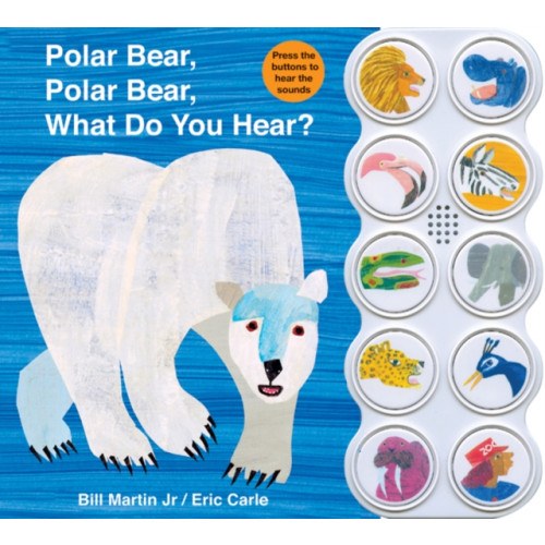 St. Martin's Publishing Group Polar Bear, Polar Bear What Do You Hear? sound book (bok, board book, eng)