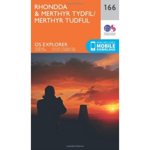 Ordnance Survey Rhondda and Merthyr Tydfil