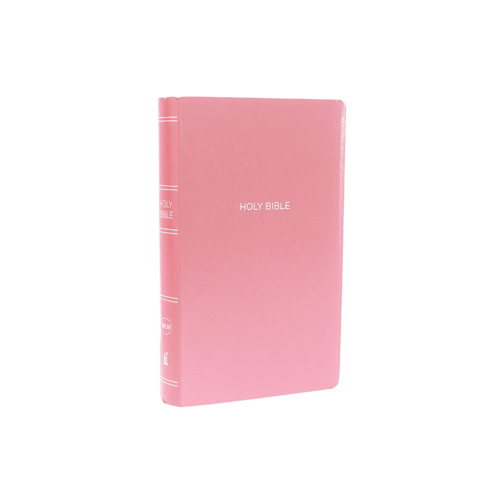 Produktbild för NKJV, Gift and Award Bible, Leather-Look, Pink, Red Letter, Comfort Print (häftad, eng)