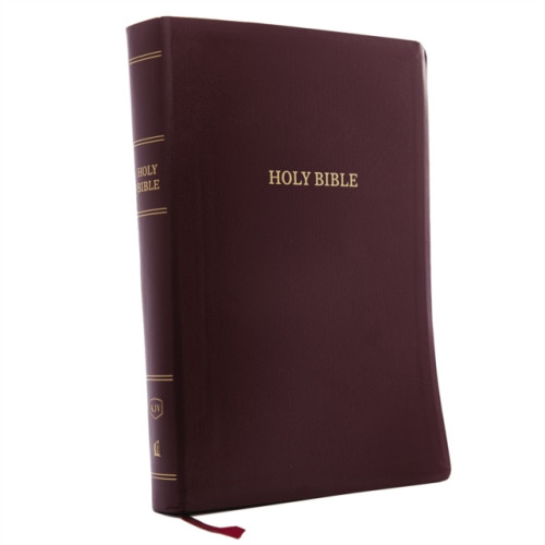 Thomas nelson publishers KJV Holy Bible: Super Giant Print with 43,000 Cross References, Burgundy Leather-look, Red Letter, Comfort Print: King James Version (häftad, eng)