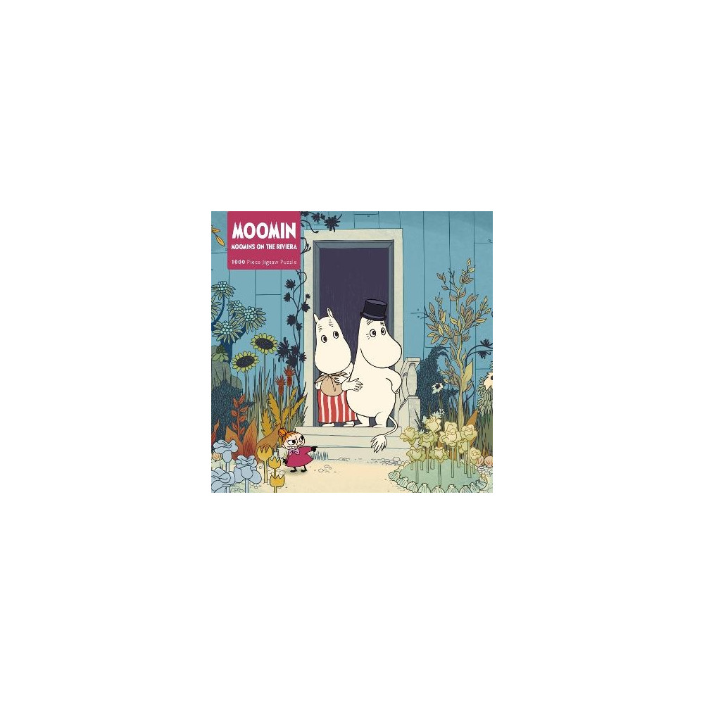 Produktbild för Adult Jigsaw Puzzle Moomins on the Riviera (bok, eng)