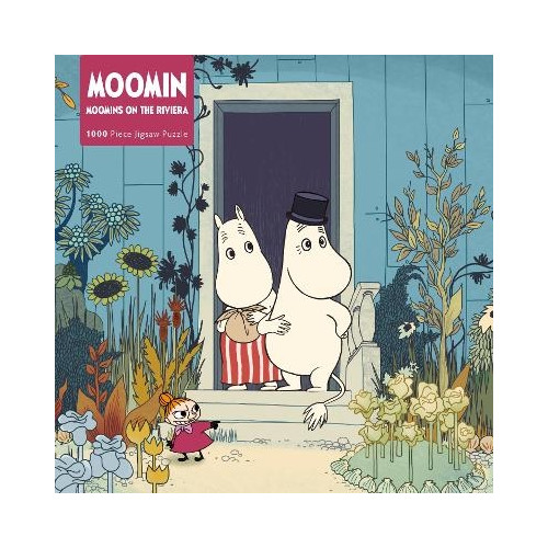 Flame Tree Publishing Adult Jigsaw Puzzle Moomins on the Riviera (bok, eng)