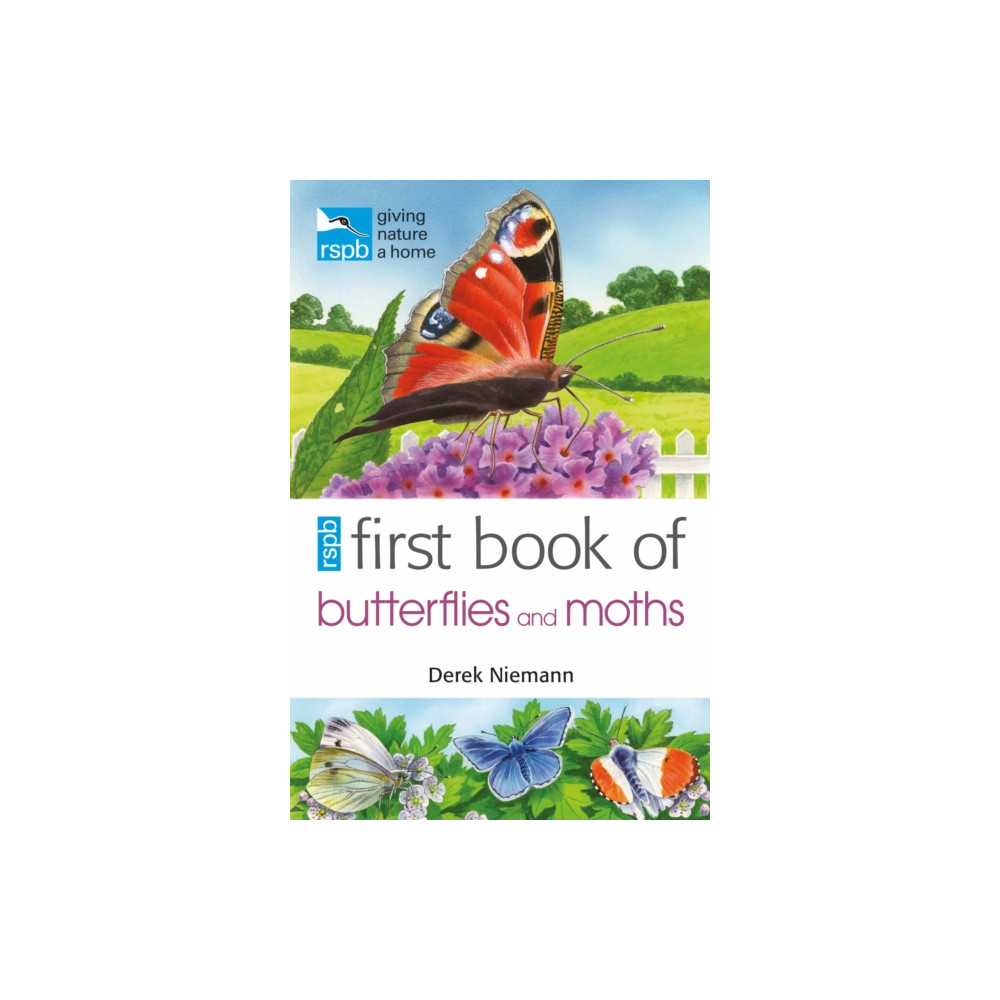 Produktbild för RSPB First Book of Butterflies and Moths (häftad, eng)