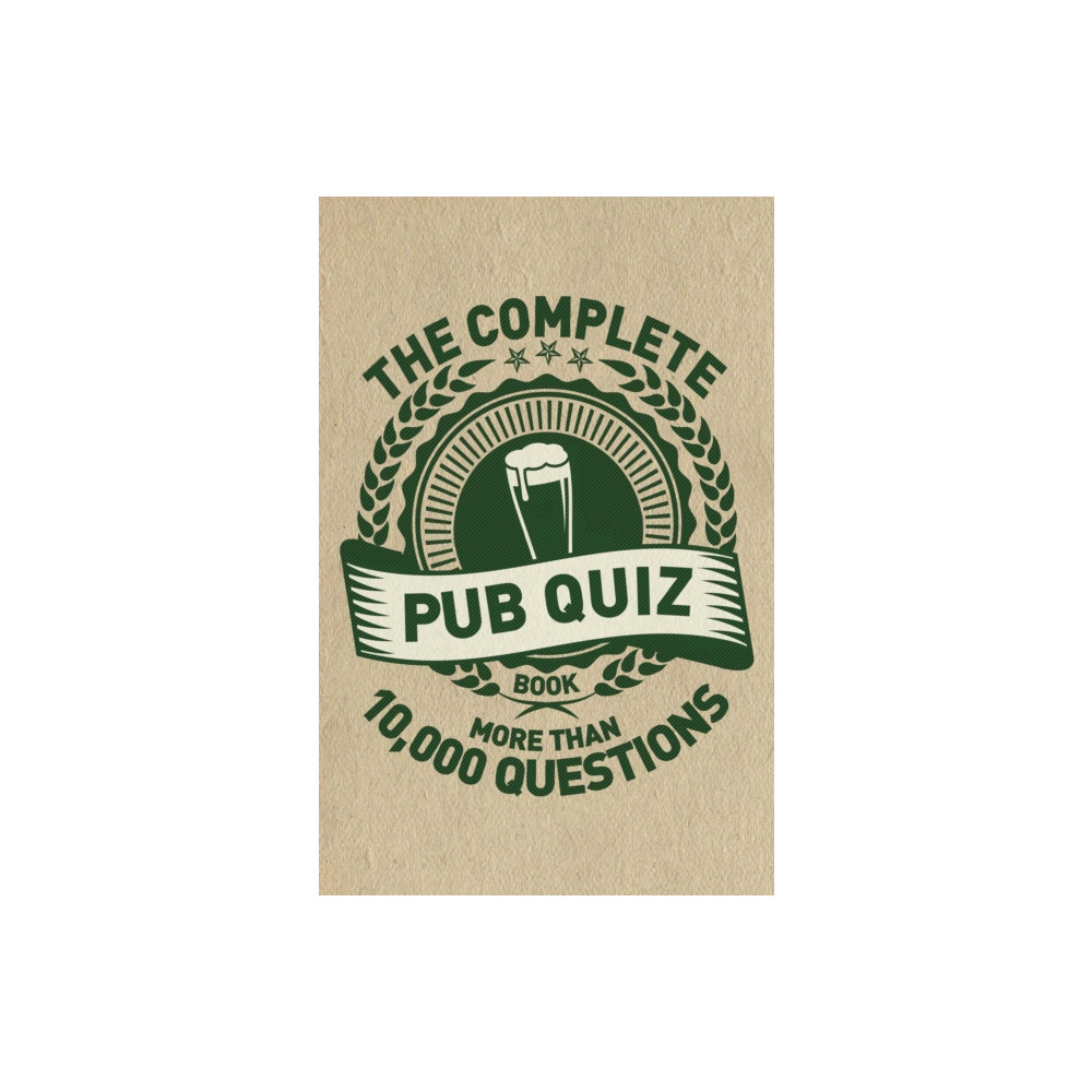 Produktbild för The Complete Pub Quiz Book (häftad, eng)