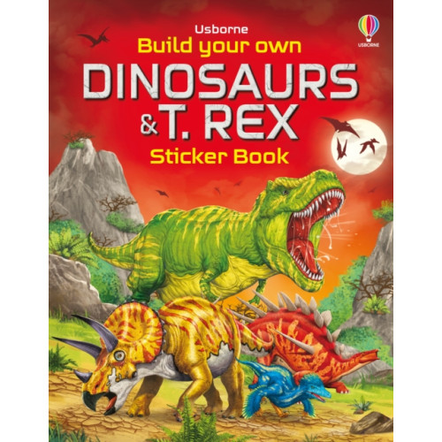 Usborne Publishing Ltd Build Your Own Dinosaurs and T. Rex Sticker Book (häftad, eng)