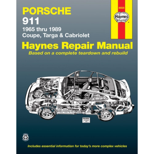 Haynes Manuals Inc Porsche 911 (1965-1989) for Coupe, Targa & Cabriolet Haynes Repair Manual (USA) (häftad, eng)