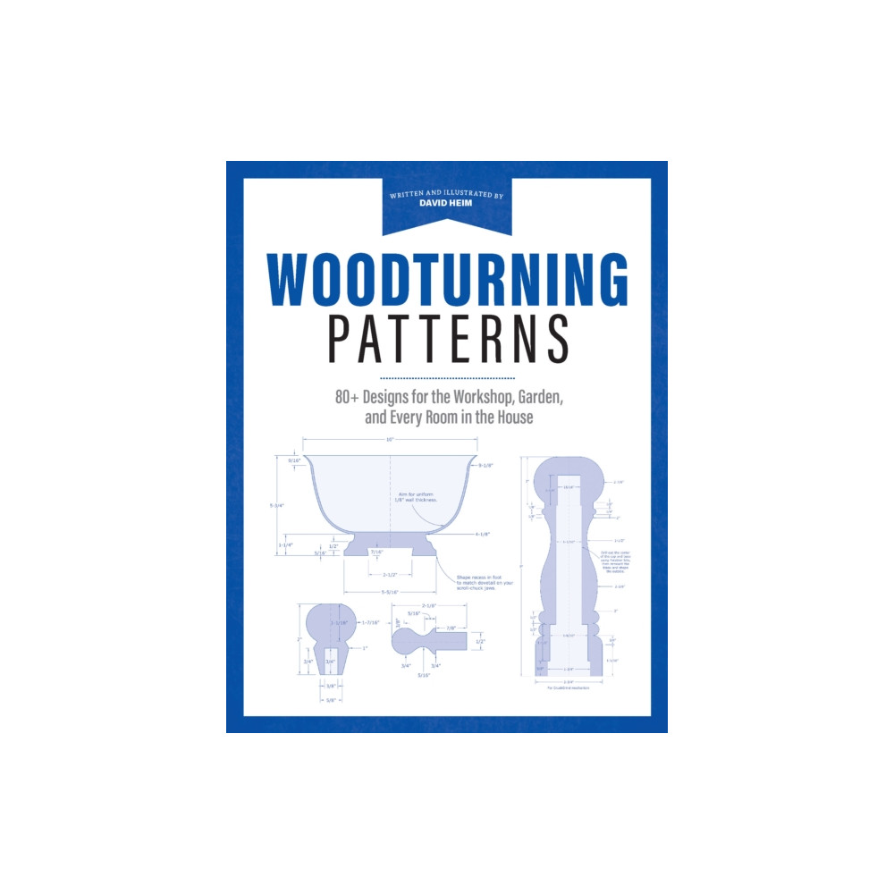 Produktbild för Woodturning Patterns (häftad, eng)