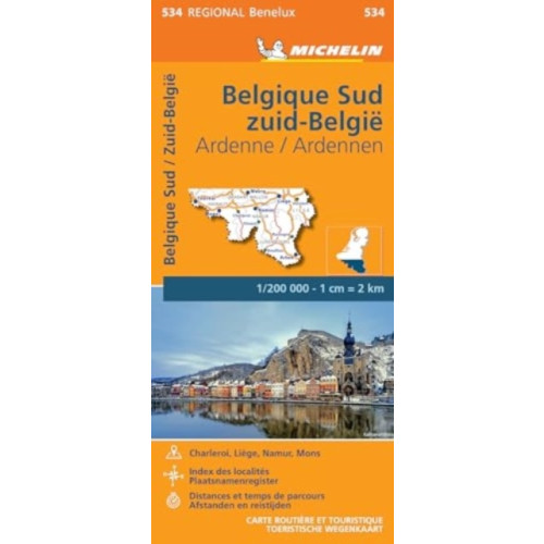 Michelin Editions Des Voyages Belgium South Ardennes