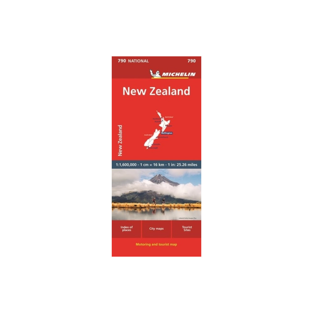 Produktbild för New Zealand - Michelin National Map 790