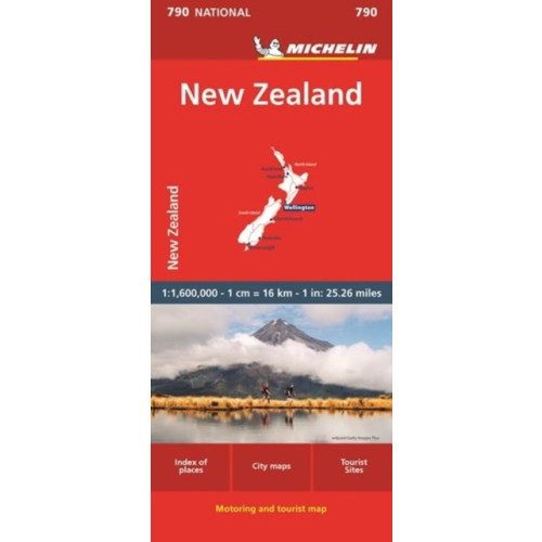 Michelin Editions Des Voyages New Zealand - Michelin National Map 790