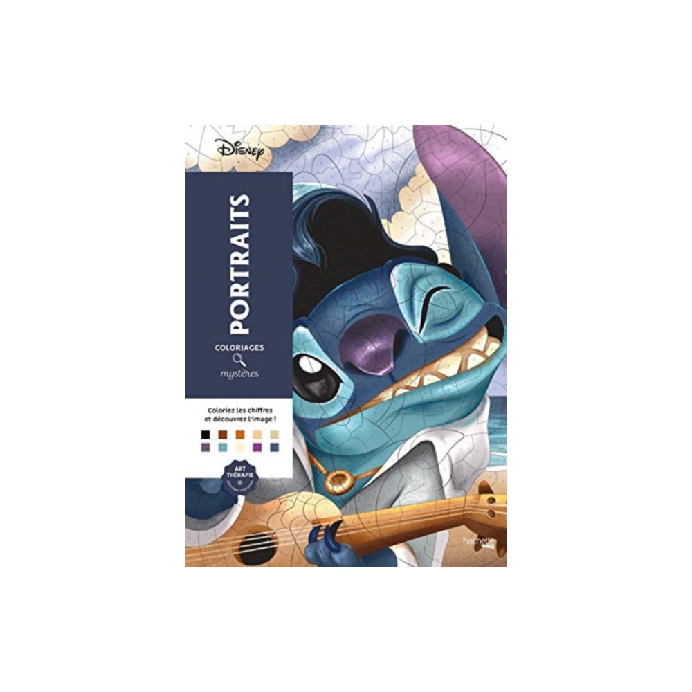 Produktbild för Coloriages mysteres Disney - Portraits (häftad, eng)