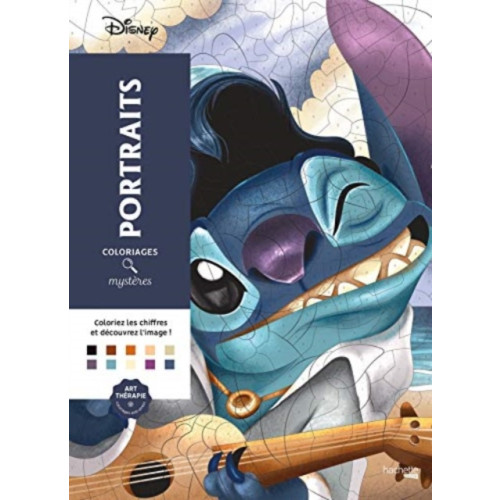 Hachette Coloriages mysteres Disney - Portraits (häftad, eng)